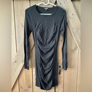 Express black sweater dress